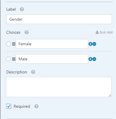 how to create a simple contact me page: step 5 an example of a customized drop down