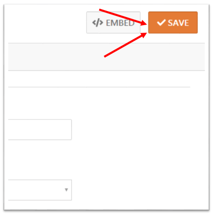 how to create a simple contact me page: step 7 save your contact form