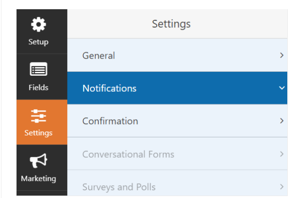 Configure your signature form's settings