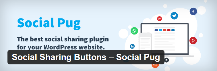 Social Pug a WordPress social sharing plugin