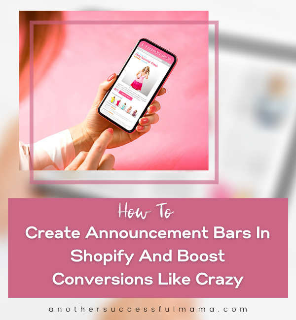 how to create announcement bars in shopify