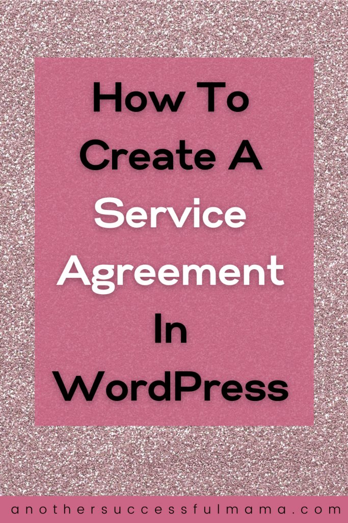How To Create A Service Agreement In WordPress 