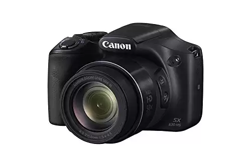 Canon PowerShot SX530 Digital Camera w/ 50X Optical Zoom - Wi-Fi & NFC Enabled (Black)